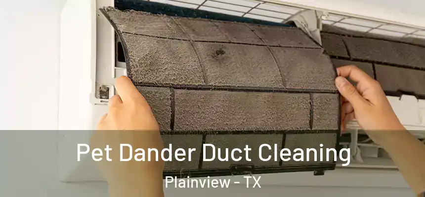 Pet Dander Duct Cleaning Plainview - TX